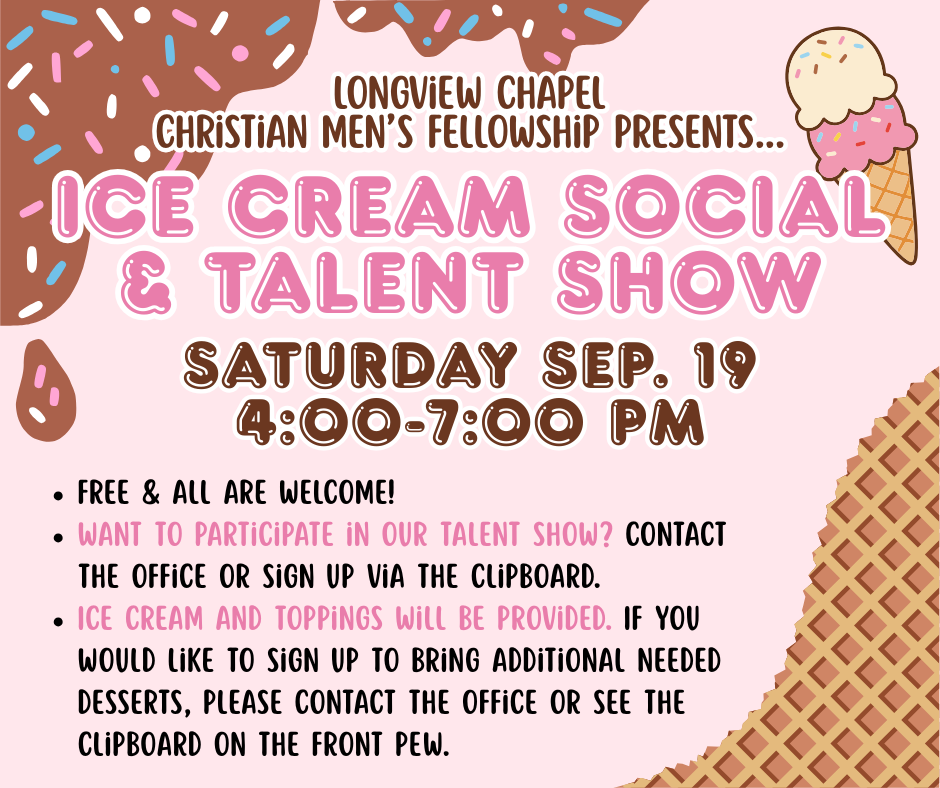 ICE CREAM SOCIAL